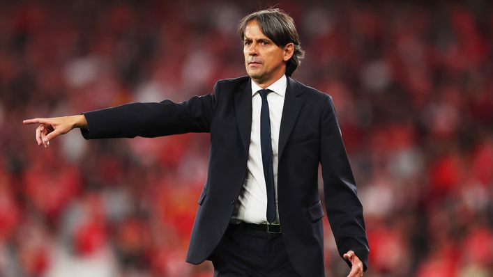 Simone Inzaghi's Inter Milan won at Benfica on Tuesday night