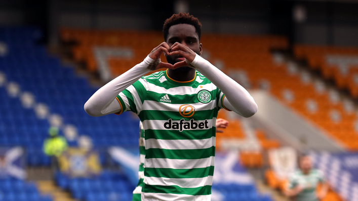 Odsonne Edouard signed for Celtic while Brendan Rodgers was manager at Parkhead