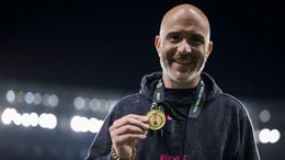 Chelsea manager Enzo Marseca with his UEFA Conference League winners' medal