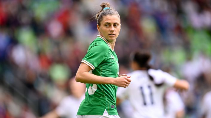 Sinead Farrelly only made her international debut for Republic of Ireland last April