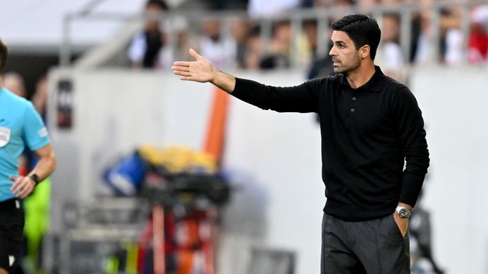 Mikel Arteta's Arsenal will look to maintain top spot this weekend