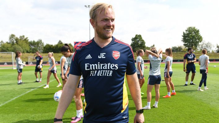 Arsenal boss Jonas Eidevall has high hopes for the new WSL season