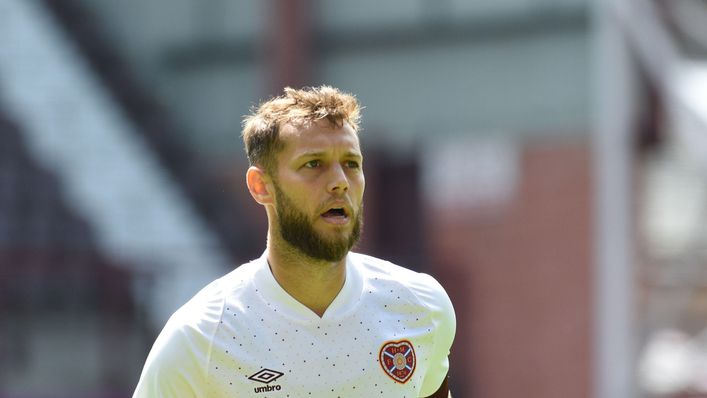 Jorge Grant could return to the Hearts side for the Rangers clash