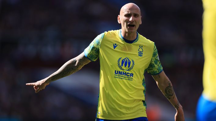 Jonjo Shelvey made just eight appearances for Nottingham Forest after signing in January