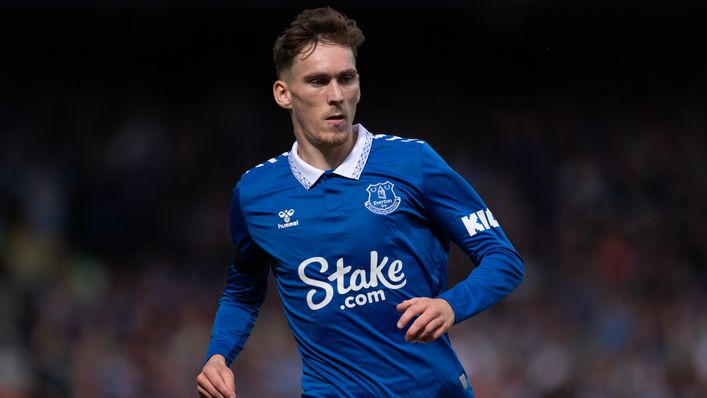 James Garner has started all four of Everton's Premier League games this season