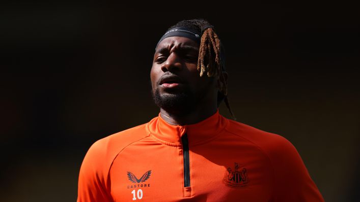 Allan Saint-Maximin could be a goal threat for Newcastle at Old Trafford