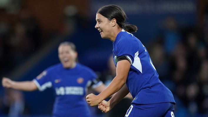 Sam Kerr scored on her first start for Chelsea since returning from injury