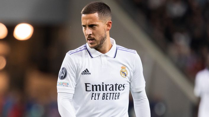 Eden Hazard has not replicated his Chelsea form at Real Madrid