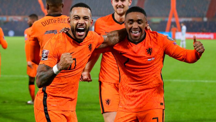 Memphis Depay and Steven Bergwijn were both on target in the Netherlands' crucial win over Norway in November 2021