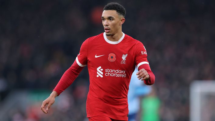 Trent Alexander-Arnold has switched between defence and midfield for Liverpool