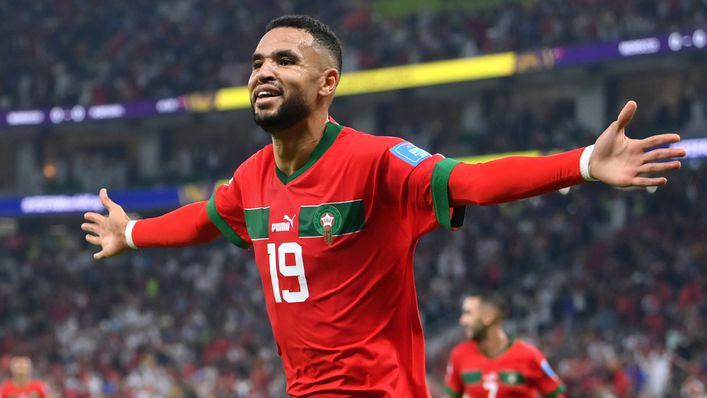 Youssef En-Nesyri was Morocco's match winner against Portugal
