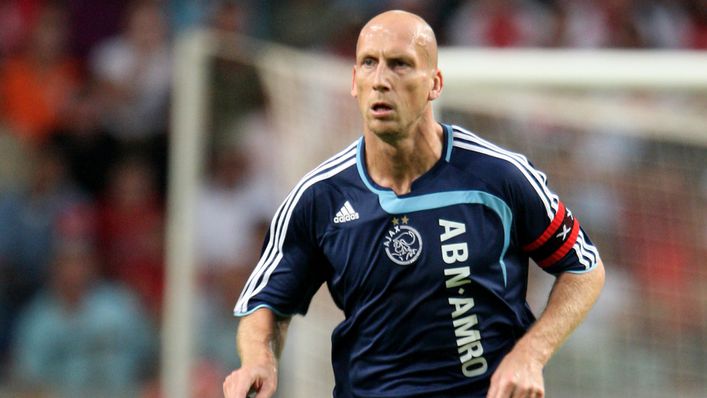 Jaap Stam marshalled the Ajax defence back in 2007