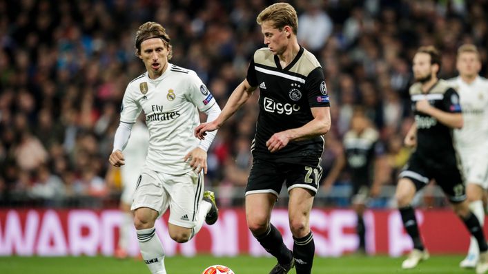 Ajax overcame European champions Real Madrid during the 2018-19 season