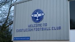 Eastleigh have the prize of a clash with Manchester United to chase when they host Newport County