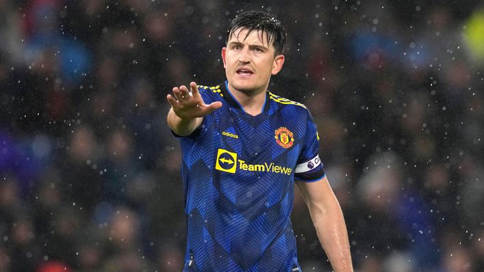 Harry Maguire has struggled to hit the heights of previous campaigns at Manchester United this season