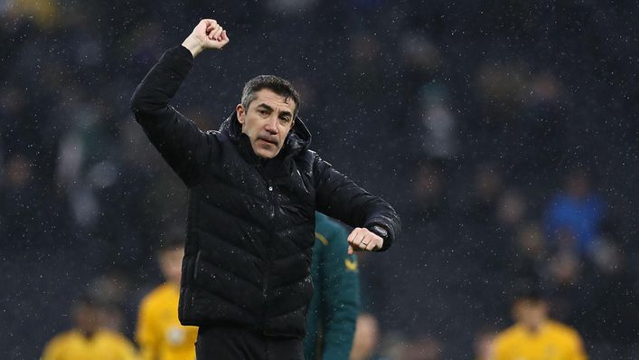 Bruno Lage has Wolves battling for Champions League qualification in his first season in charge