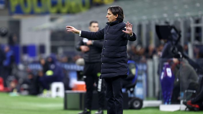 Inter Milan are unbeaten in four consecutive matches under boss Simone Inzaghi