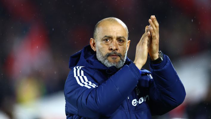 Nuno Espirito Santo's Nottingham Forest lost 3-2 to Newcastle last time out