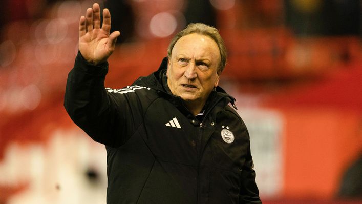Neil Warnock was appointed Aberdeen boss at the start of February