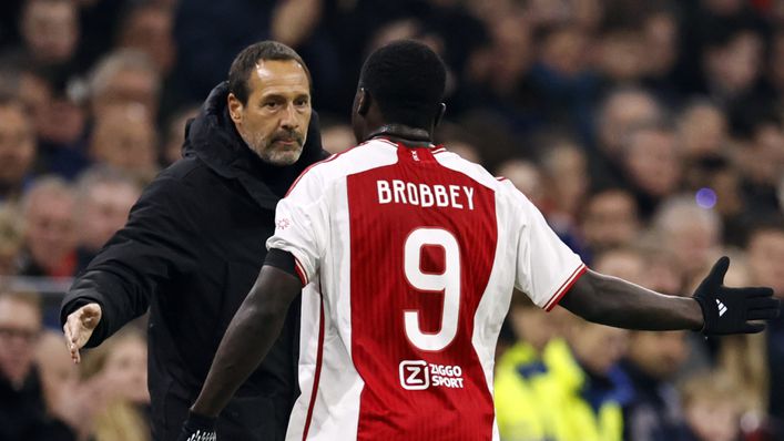 The arrival of John van 't Schip has improved Brian Brobbey's fortunes