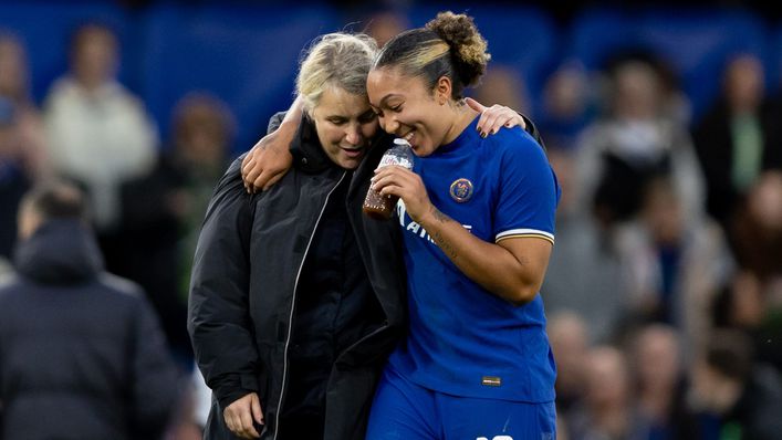Emma Hayes and Lauren James have forged a strong bond at Chelsea