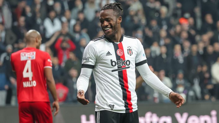 Chelsea forward Michy Batshuayi has scored 11 goals in 24 league games on loan at Besiktas