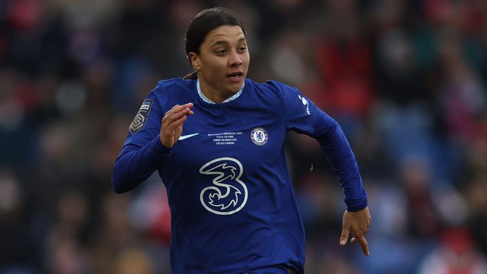 Sam Kerr is loving playing under Chelsea boss Emma Hayes