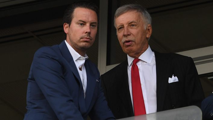 Josh and Stan Kroenke are now co-chairs at Arsenal