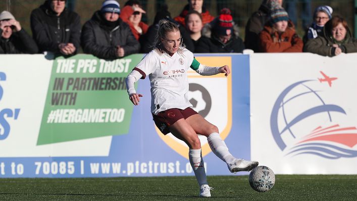 Alex Greenwood has been a key player for Manchester City in defence