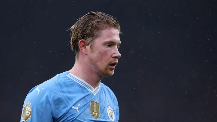 Kevin De Bruyne will miss Manchester City's FA Cup match