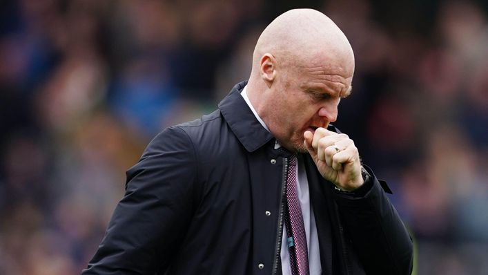 Sean Dyche has parted company with struggling Burnley