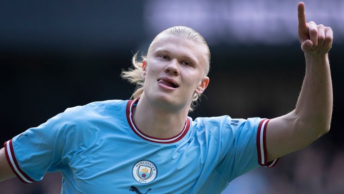 曼城3-1莱斯特城：哈兰德缩小与阿森纳的差距