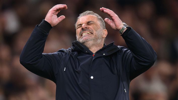 Ange Postecoglou's Tottenham have won only two of five away games in the Europa League this season
