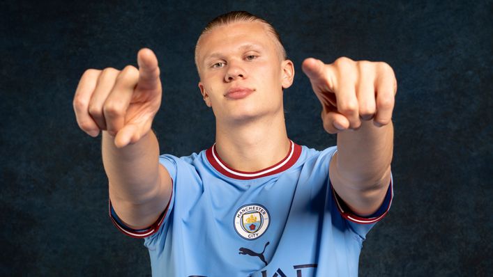 Erling Haaland will be keen to make an early impression in Manchester City's tricky opening test