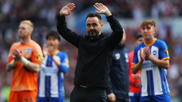 Roberto De Zerbi inspired Brighton to a sixth-placed finish in 2022-23