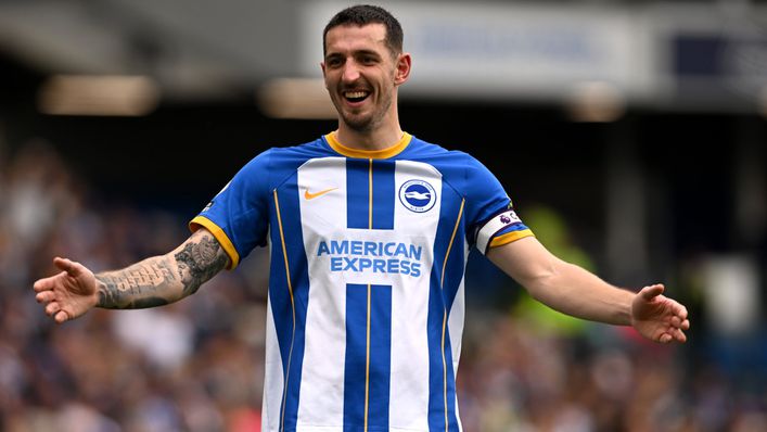Lewis Dunk will be hoping for more success at Brighton in 2023-24