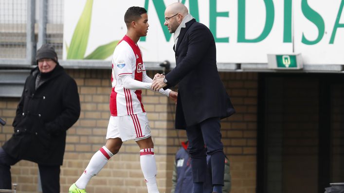 Justin Kluivert developed under Peter Bosz at Ajax