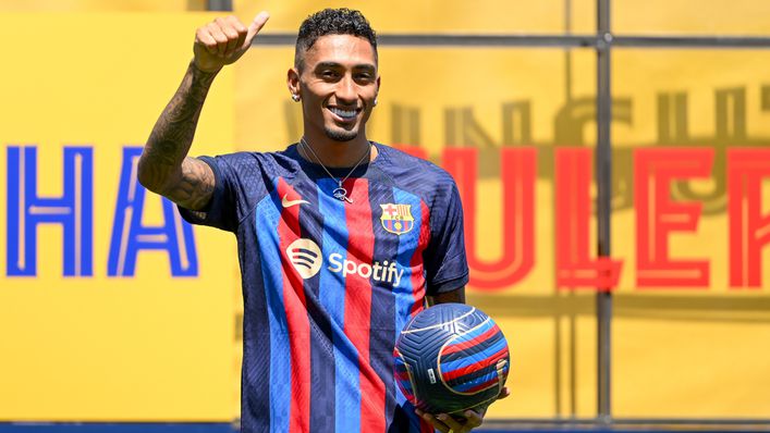 Brazil forward Raphinha has moved to Barcelona from Leeds
