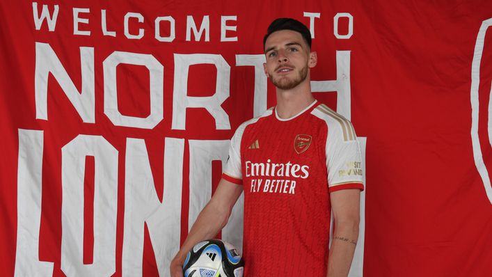Declan Rice has completed his move to Arsenal
