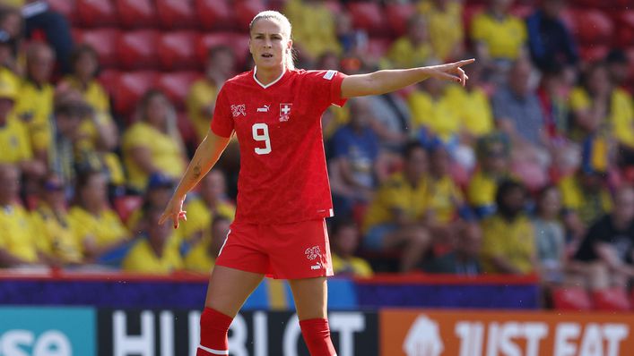 Barcelona's Ana Maria Crnogorcevic can play a key role in helping Switzerland reach the knockout stages