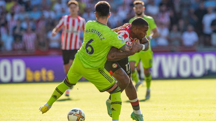 Manchester United struggled to cope with Ivan Toney in Brentford's 4-0 win