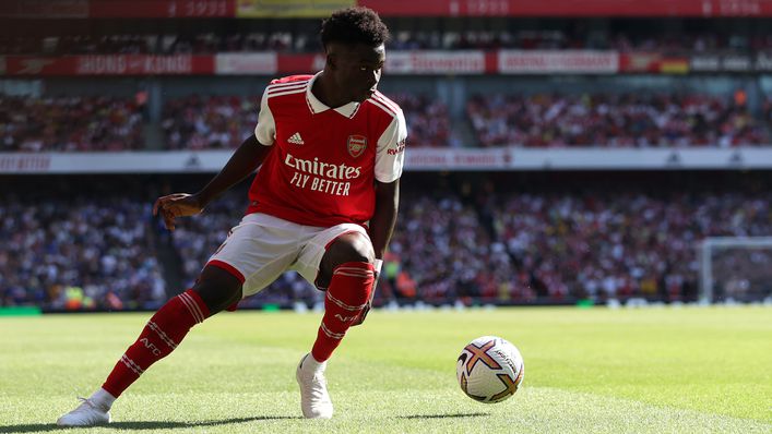 Bukayo Saka has yet to start firing for Arsenal this season