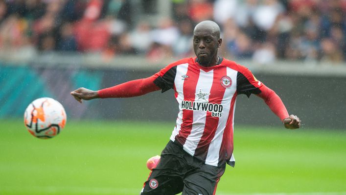 Yoane Wissa scored for Brentford against Tottenham last Sunday