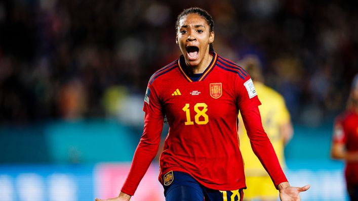Teenager Salma Paralluelo made a crucial impact off the bench for Spain