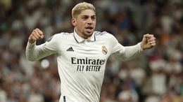 Real Madrid midfielder Federico Valverde has netted in both of his last two games