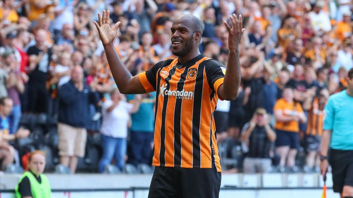Hull City's Oscar Estupinan is the Championship's top scorer with seven goals