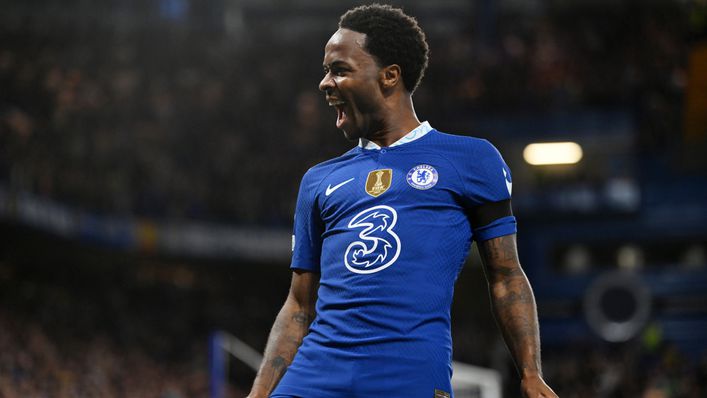 Chelsea attacker Raheem Sterling scored his fourth goal of the season against FC Salzburg