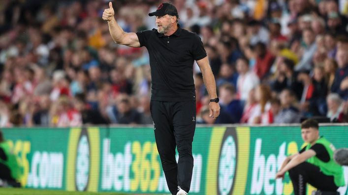 Ralph Hasenhuttl's Southampton face Aston Villa on Friday