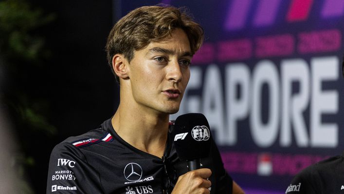 George Russell has been enjoying his time at Mercedes