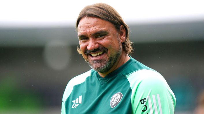 Daniel Farke will be hoping Leeds can get their season up and running on Sunday